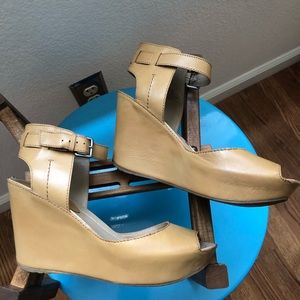 Kenneth Cole Ankle Peekaboo Toe Sandals